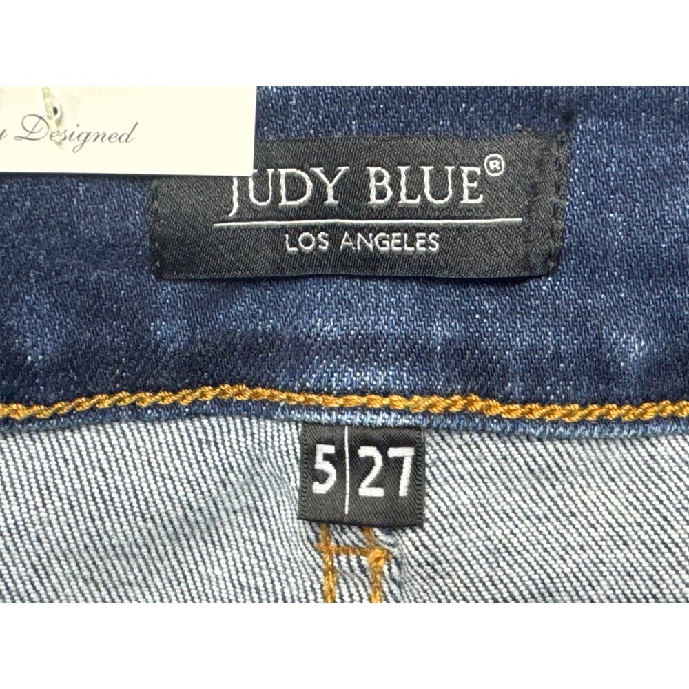 NWT Judy Blue Women's High Waist Bootcut Stretch Blue Jeans - Size 5/27 (26x32) - Picture 6 of 8
